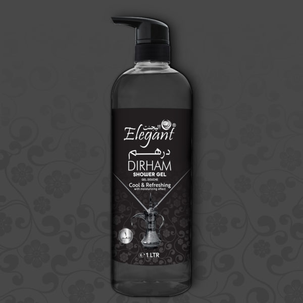 Dirham 1 Liter Shower Gel - Rejuvenating Body Wash by Elegant - Image 2