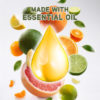 Citrus & Orange Blossom 1 Liter Shower Gel - Rejuvenating Body Wash by Elegant - Image 4